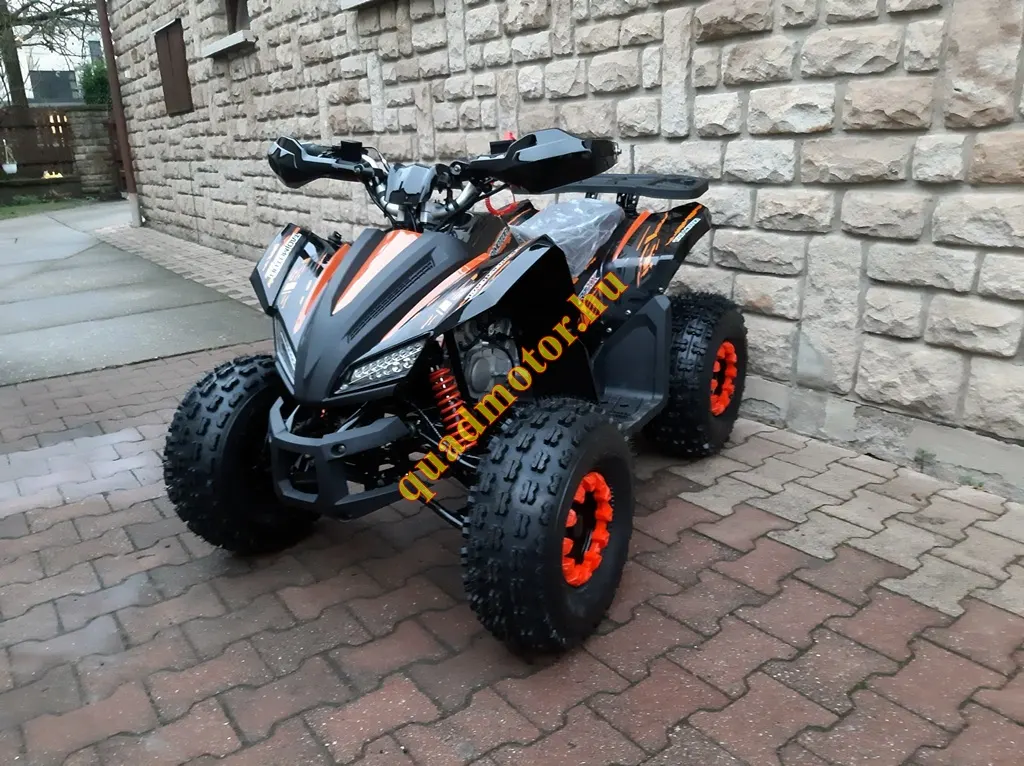 Coyote fekete1 TAO COYOTE 125 GYEREK QUAD FEKETE - Image 1